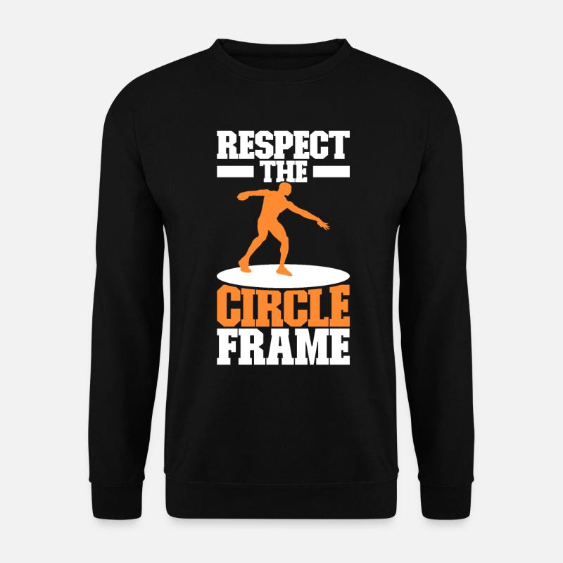 Discus thrower discus throw - Unisex Sweatshirt - black