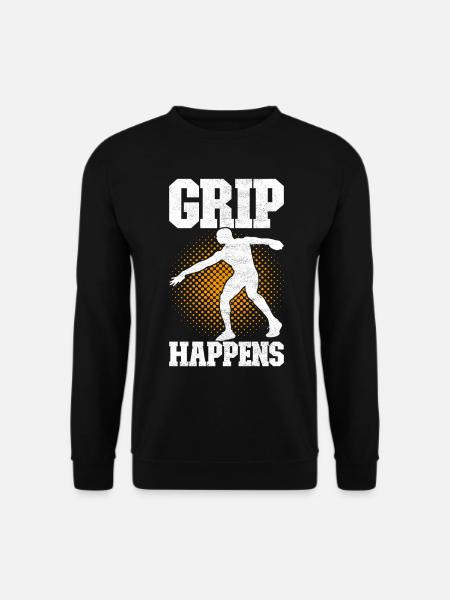 Discus thrower discus throw - Unisex Sweatshirt - black