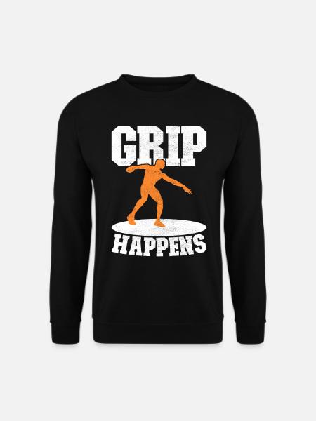 Discus thrower discus throw - Unisex Sweatshirt - black