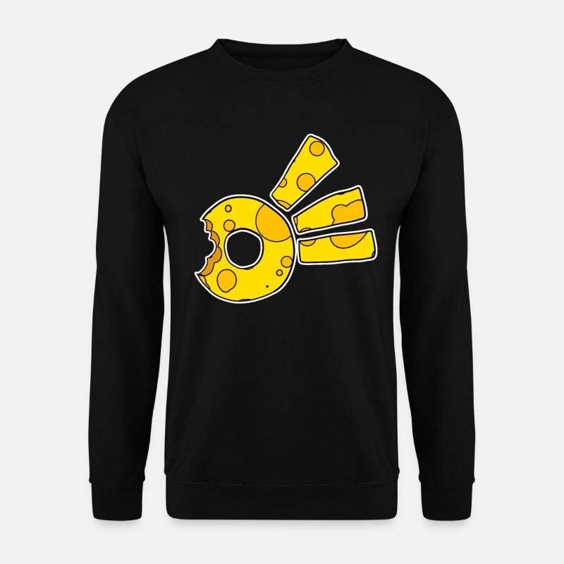 Cheese Comet Symbol - Unisex Sweatshirt - black