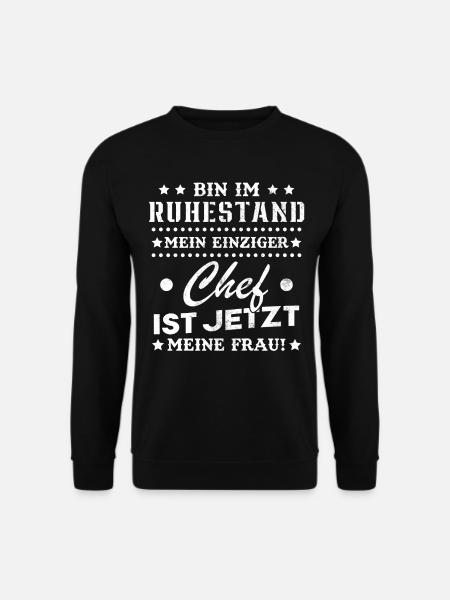 Ich bin im Ruhestand Rentner 2024 2025 2026 - Unisex Pullover - Schwarz