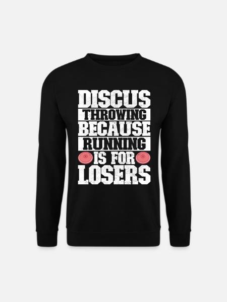 Discus thrower discus throw - Unisex Sweatshirt - black
