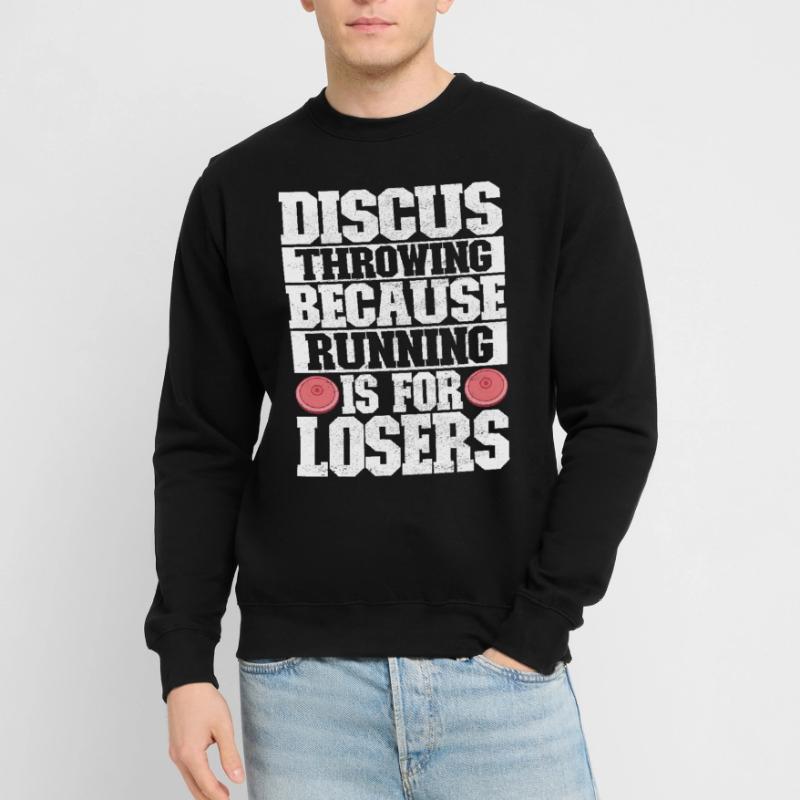 Diskuswerfer Diskuswerfen Unisex Pullover