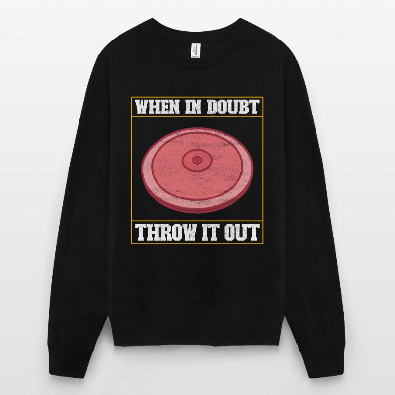 Diskuswerfer Diskuswerfen Unisex Pullover