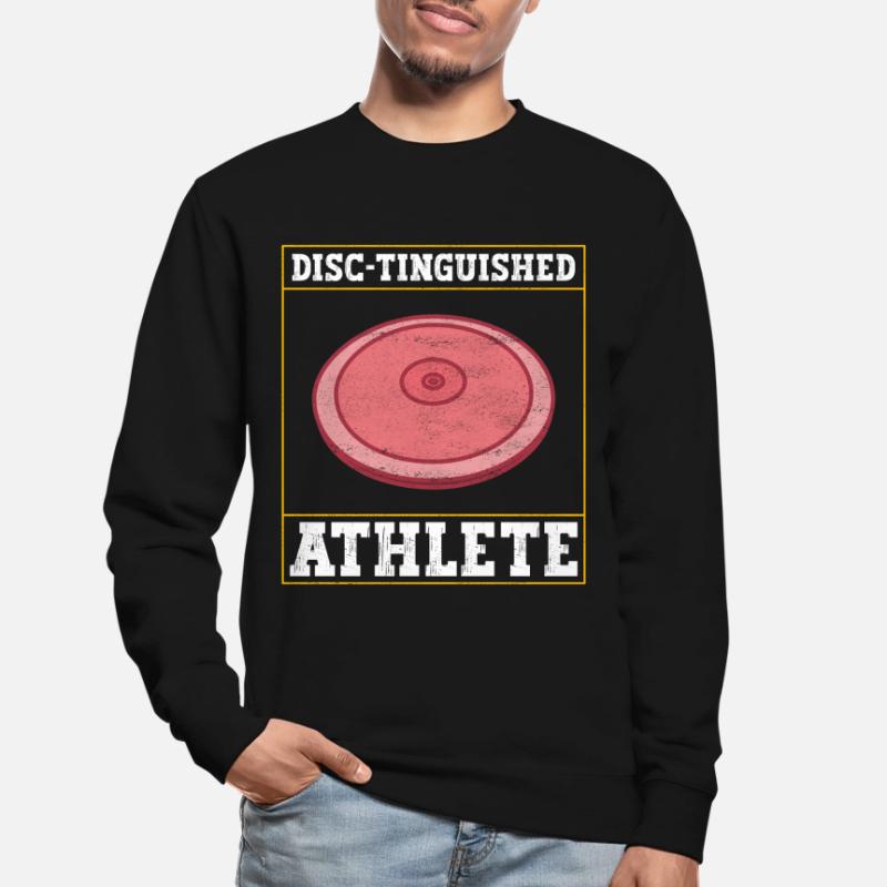 Diskuswerfer Diskuswerfen Unisex Pullover