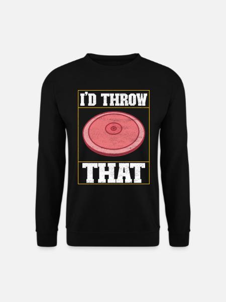 Discus thrower discus throw - Unisex Sweatshirt - black