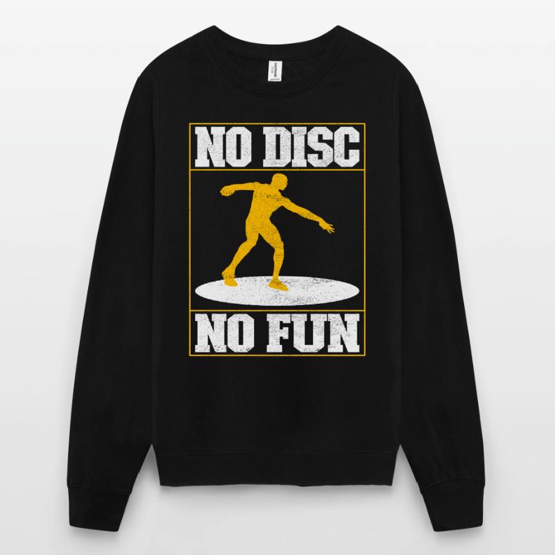 Diskuswerfer Diskuswerfen Unisex Pullover