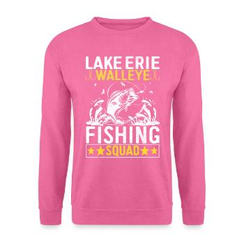 Walleye Fishing Angler - Unisex Sweatshirt - pink - Front