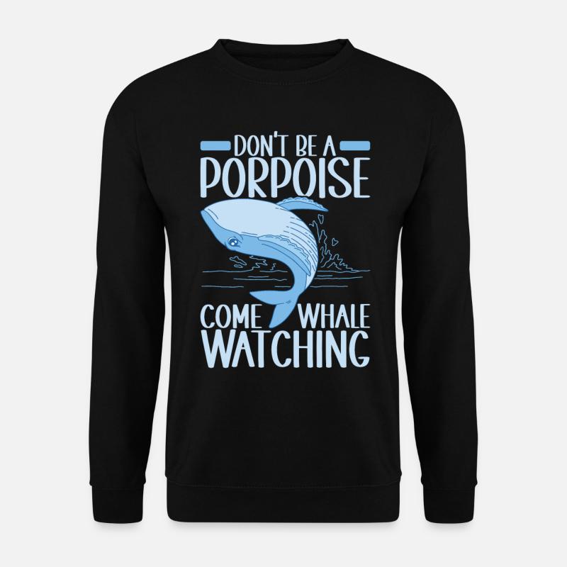 Whales Whale - Unisex Sweatshirt - black