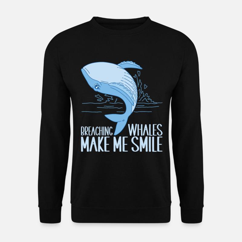 Whales Whale - Unisex Sweatshirt - black