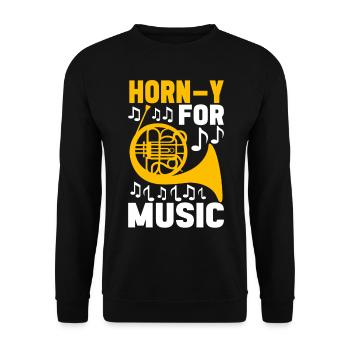 Cor Cuivres - Sweat-shirt Unisexe - noir - Devant - Alina (178cm) & Michal (187cm)