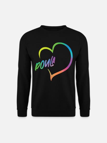 Doula Birth Worker Heart - Unisex Pullover - Schwarz