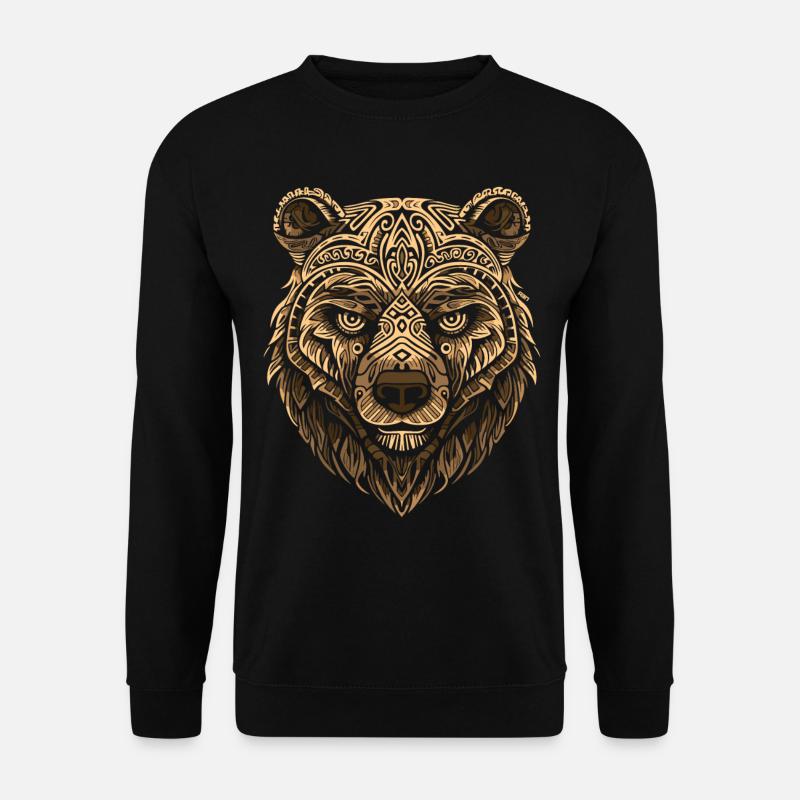 Emblème de l’ours - Sweat-shirt Unisexe - noir