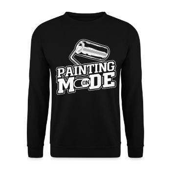 House Painter Decorator Painting - Unisex Pullover - Schwarz - Vorne - Alina (178cm) & Michal (187cm)