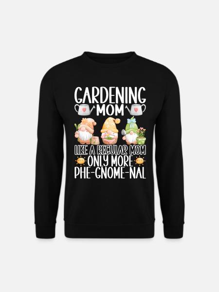 Gartenzwerge Gartenarbeit - Unisex Pullover - Schwarz