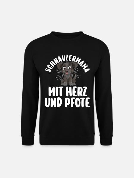 Schnauzer géant Schnauzer chien - Sweat-shirt Unisexe - noir