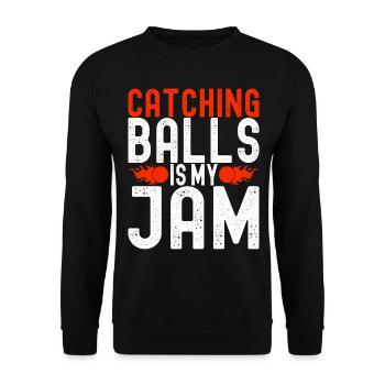 Ballon chasseur Ballon chasseur - Sweat-shirt Unisexe - noir - Devant - Alina (178cm) & Michal (187cm)