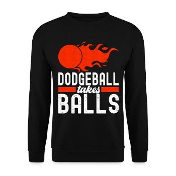 Ballon chasseur Ballon chasseur - Sweat-shirt Unisexe - noir - Devant - Alina (178cm) & Michal (187cm)
