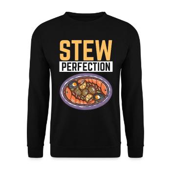 Cioppino Lover Foodie Nourriture Mer Américaine - Sweat-shirt Unisexe - noir - Devant - Alina (178cm) & Michal (187cm)