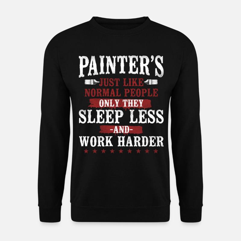 House Painter Decorator Painters - Unisex Pullover - Schwarz