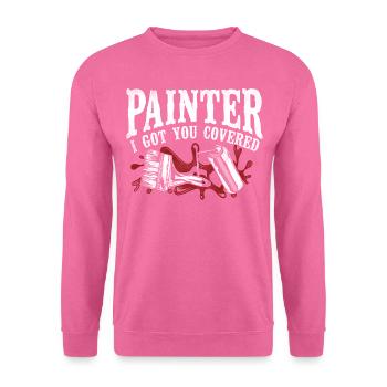 House Painter Decorator Pun - Unisex Pullover - Pink - Vorne