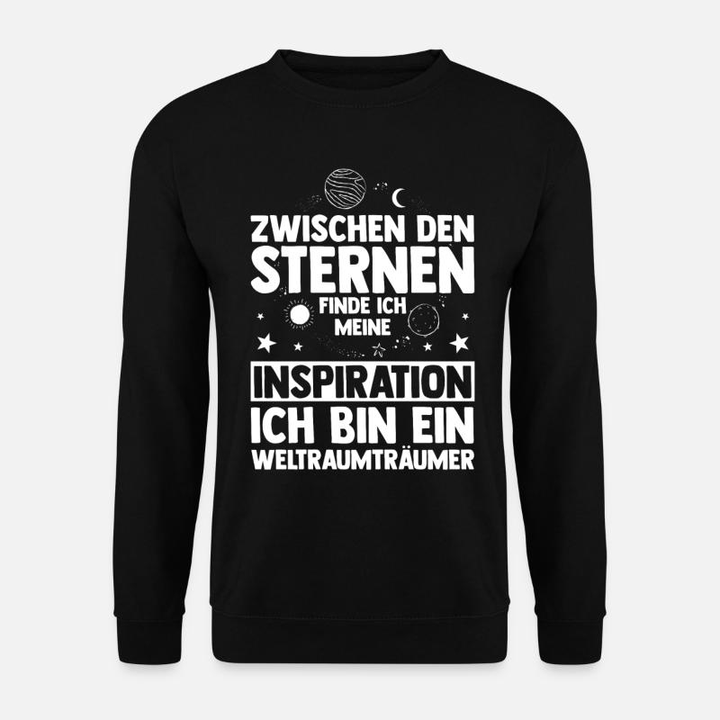 Astrologie, Astrologue, Astronaute, Univers, Espace - Sweat-shirt Unisexe - noir