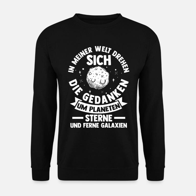 Astrologie, Astrologue, Astronaute, Univers, Espace - Sweat-shirt Unisexe - noir