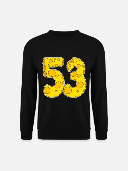 53 ans de Lustig Käse - Sweat-shirt Unisexe - noir