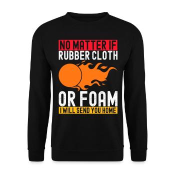 Ballon chasseur Ballon chasseur - Sweat-shirt Unisexe - noir - Devant - Alina (178cm) & Michal (187cm)