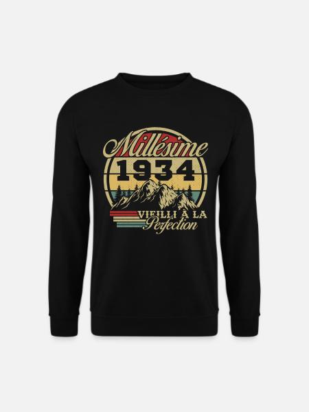 Millésime 1934 - Sweat-shirt Unisexe - noir
