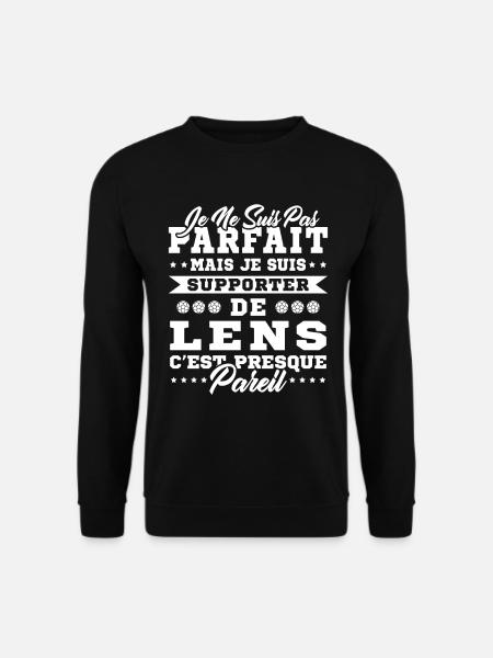 Idée Cadeau Pour Supporter Lensois - Sweat-shirt Unisexe - noir