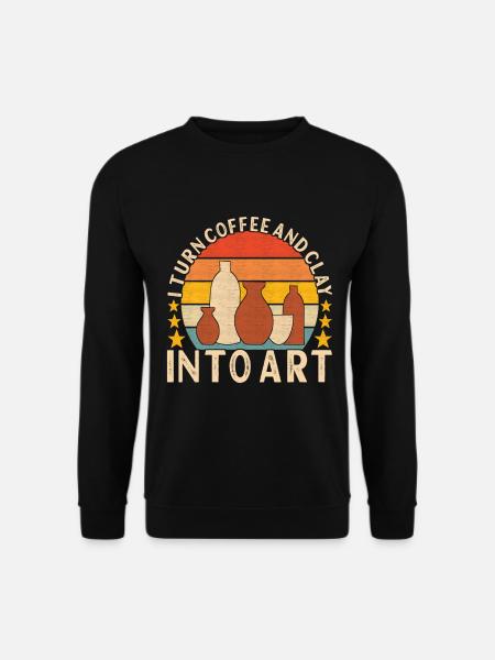 Töpfern Töpfer - Unisex Pullover - Schwarz