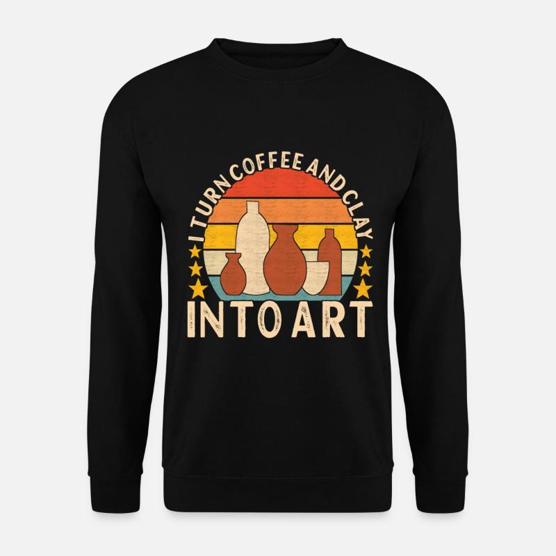 Töpfern Töpfer - Unisex Pullover - Schwarz