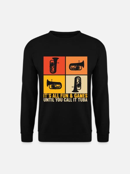 Euphonium Euphoniumspieler - Unisex Pullover - Schwarz