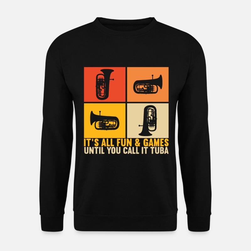 Euphonium Euphoniumspieler - Unisex Pullover - Schwarz
