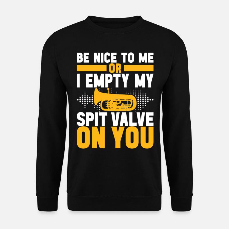 Euphonium Joueur d’euphonium - Sweat-shirt Unisexe - noir