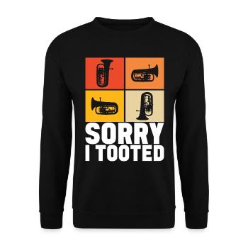 Euphonium Euphonium Player - Unisex Sweatshirt - black - Front - Alina (178cm) & Michal (187cm)