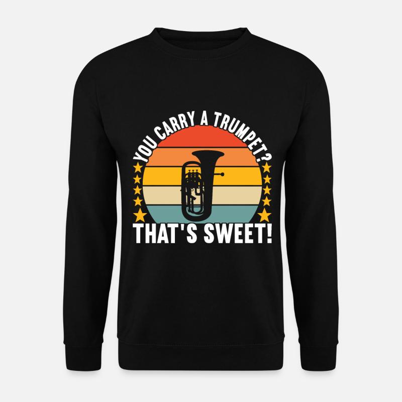 Euphonium Euphoniumspieler - Unisex Pullover - Schwarz