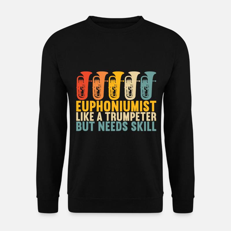 Euphonium Euphonium Player - Unisex Sweatshirt - black