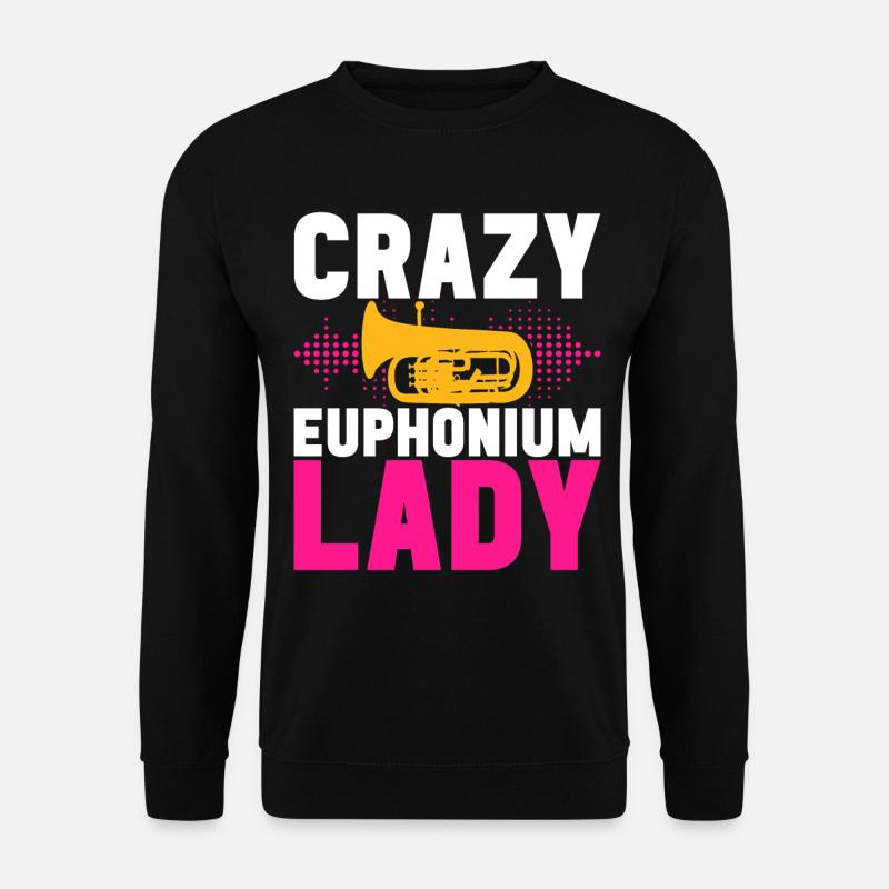 Euphonium Joueur d’euphonium - Sweat-shirt Unisexe - noir