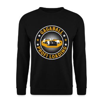 Gagaball Profi Loading - Unisex Pullover - Schwarz - Vorne - Alina (178cm) & Michal (187cm)