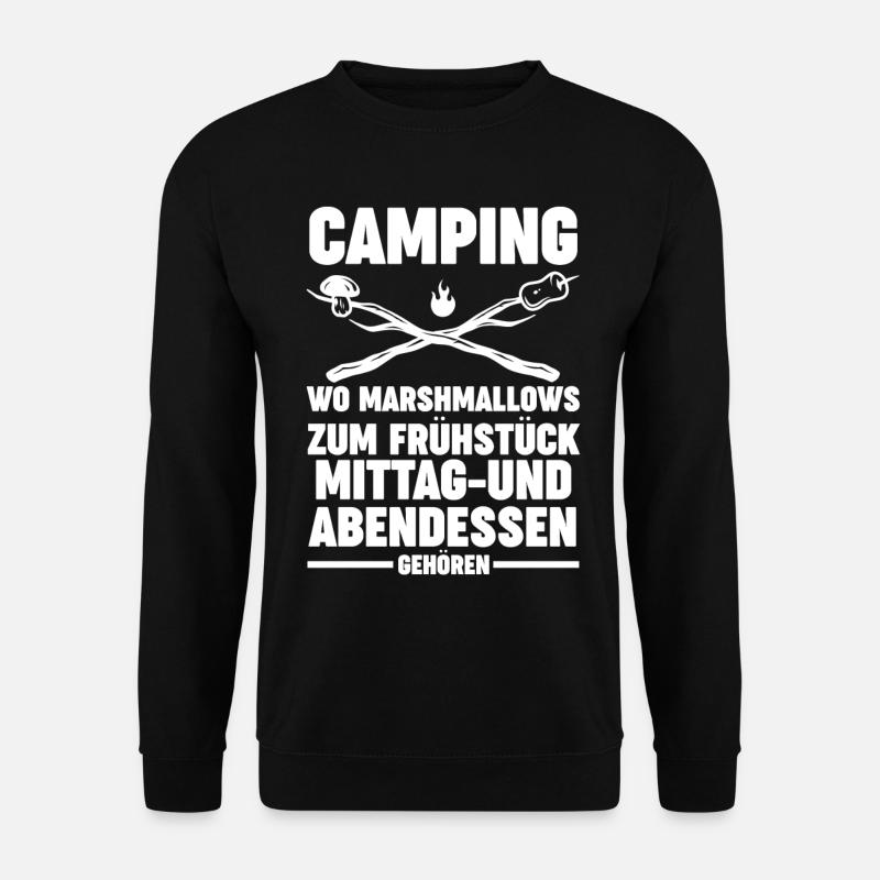 Camping-car Camping-car Camping Camping - Sweat-shirt Unisexe - noir