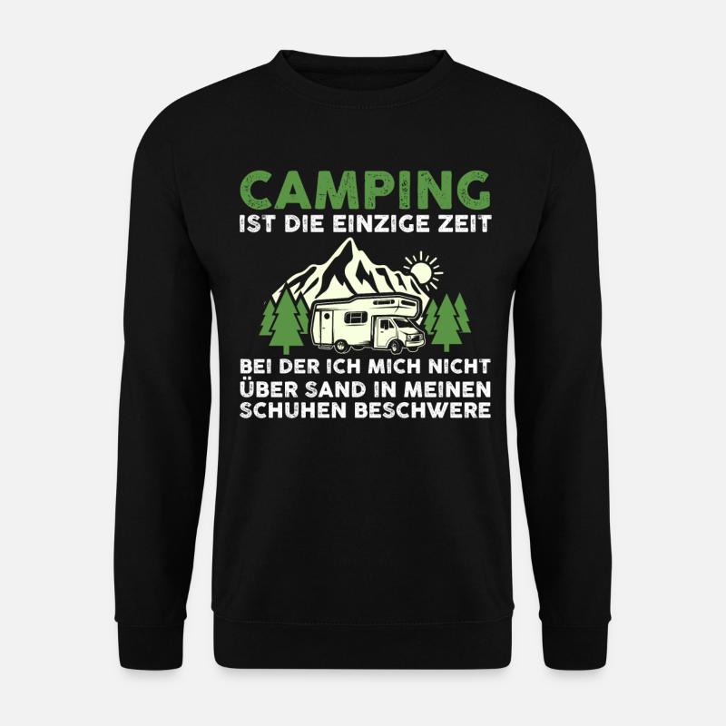 Camping-car Camping-car Camping Camping - Sweat-shirt Unisexe - noir