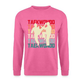 Taekwondo - Unisex Pullover - Pink - Vorne