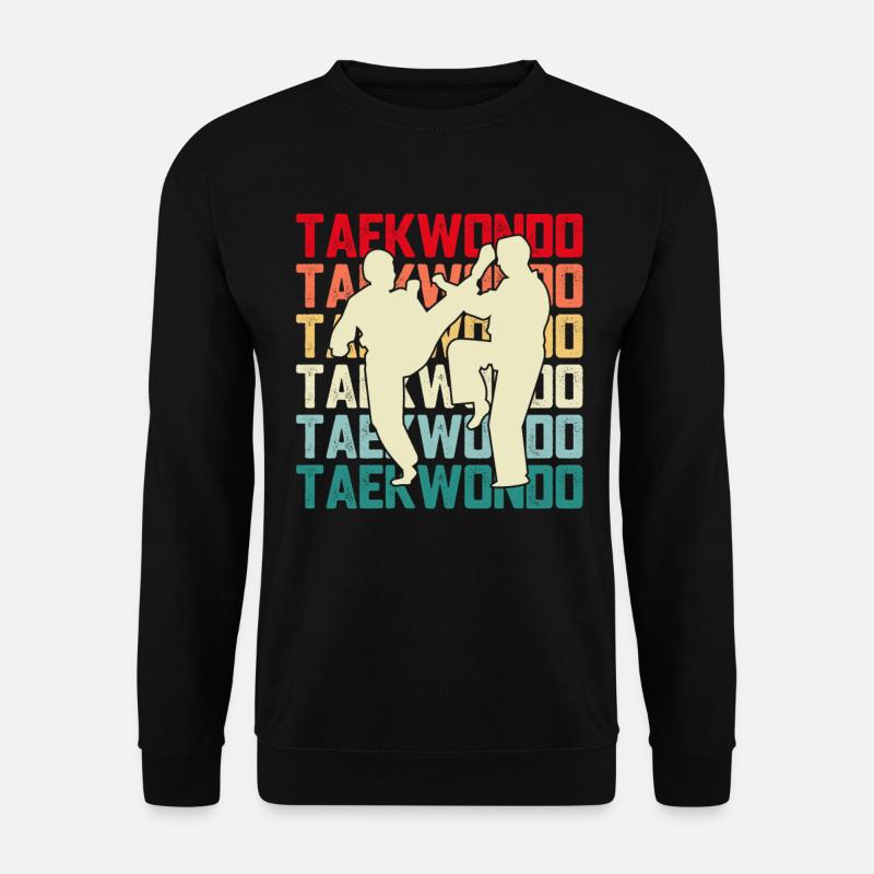 Taekwondo - Unisex Pullover - Schwarz