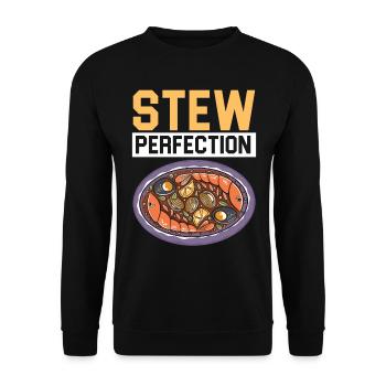Cioppino Lover Foodie Nourriture Mer Américaine - Sweat-shirt Unisexe - noir - Devant - Alina (178cm) & Michal (187cm)