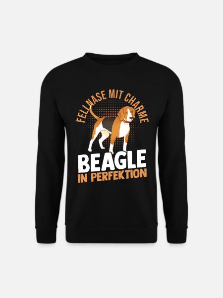 Chien Beagle - Sweat-shirt Unisexe - noir