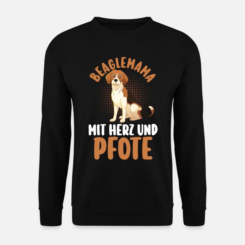 Dog Beagle - Unisex Sweatshirt - black