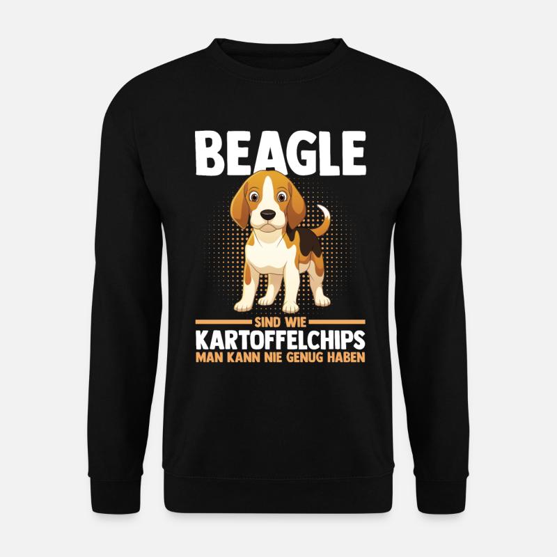 Dog Beagle - Unisex Sweatshirt - black