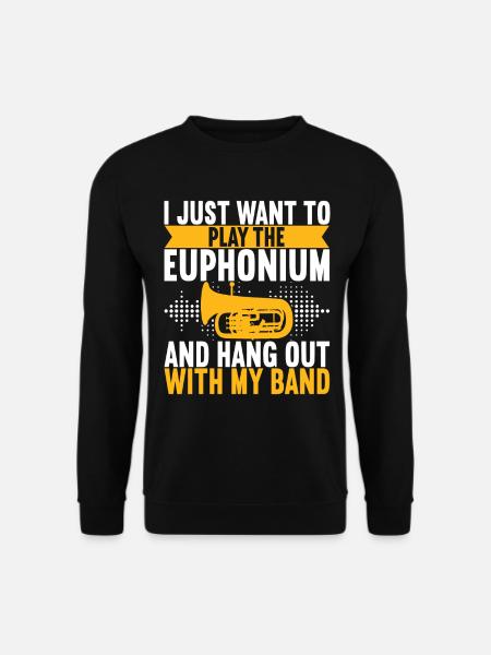 Euphonium Euphonist - Unisex Sweatshirt - black